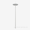 High Mast with LED Lighting Hexagonal Steel Pole